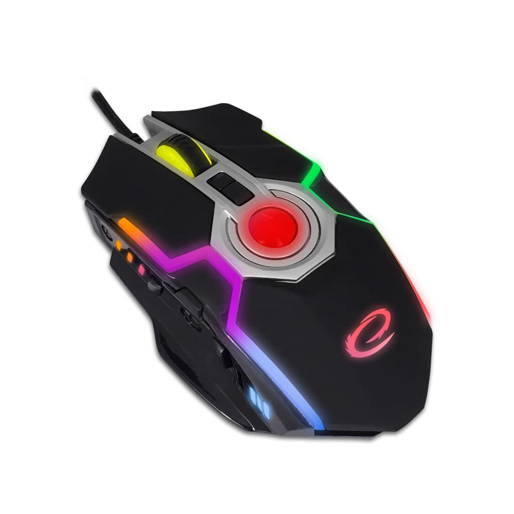 Esperanza EGM701 Gaming miška, žična, LED RGB, 8D optična, USB, Mangora 2