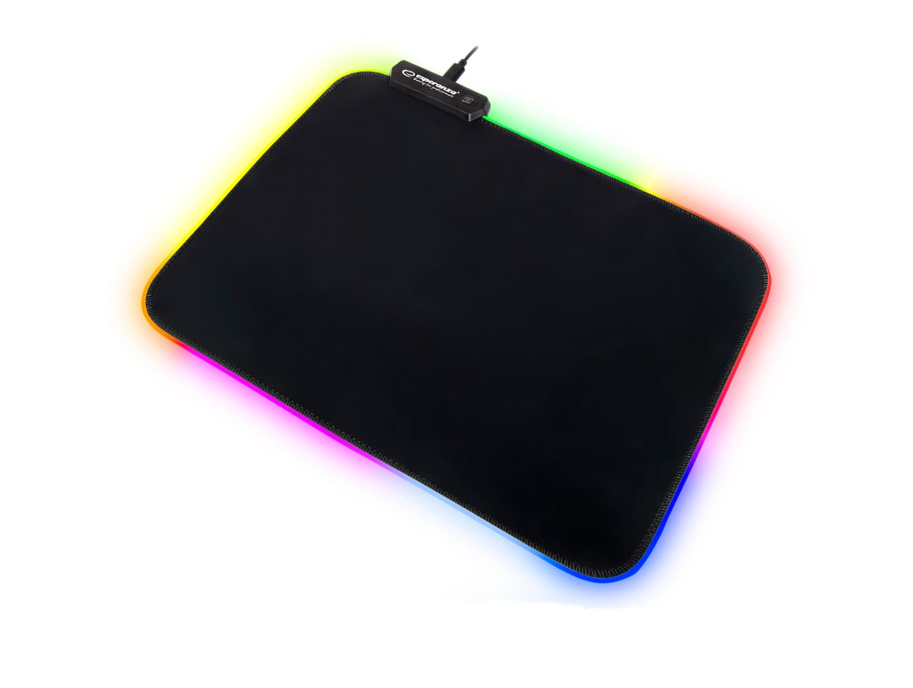 Esperanza Zodiac EGP105 RGB gaming podloga za miško, 35x25cm, LED