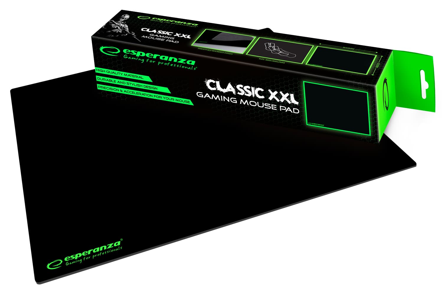 Gaming podloga za miško Esperanza Maxi XXL Classic