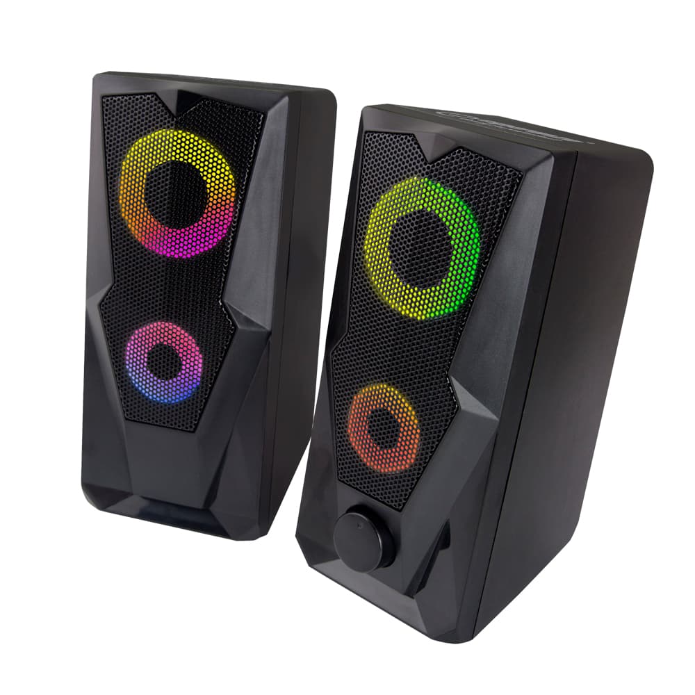 Esperanza BAILA stereo zvočniki 2.0, USB, LED Rainbow