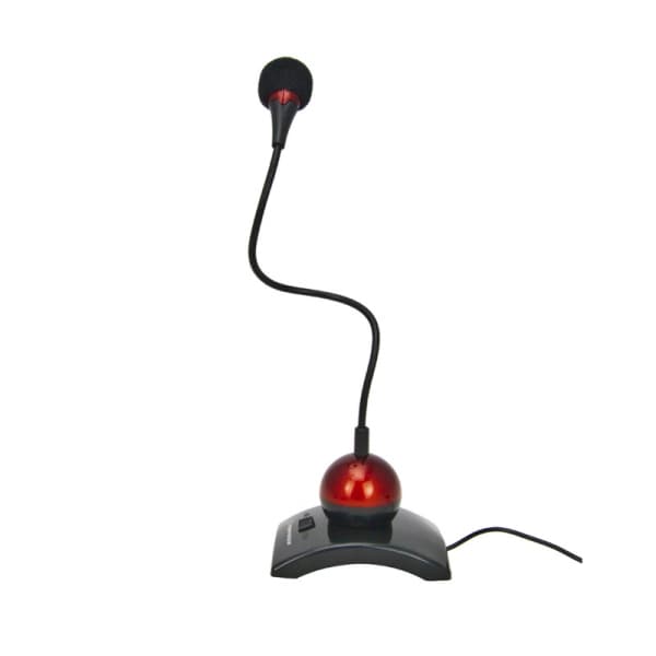 Esperanza CHAT DESKTOP - namizni mikrofon (rdeč) 2
