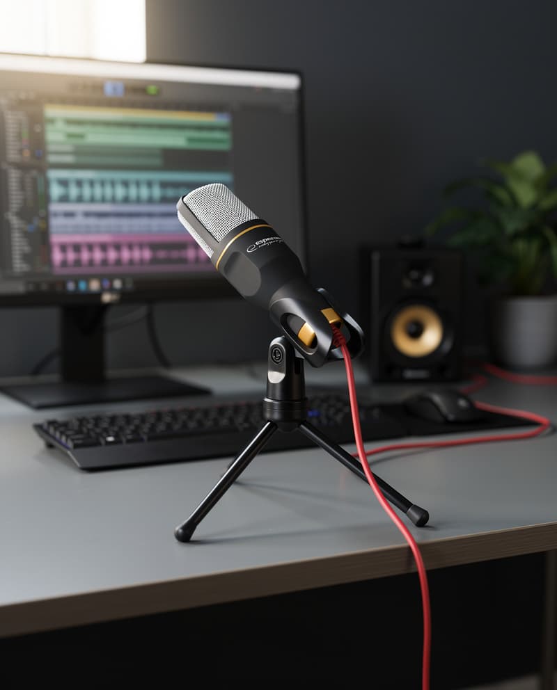 Esperanza Studio Pro studijski mikrofon 3
