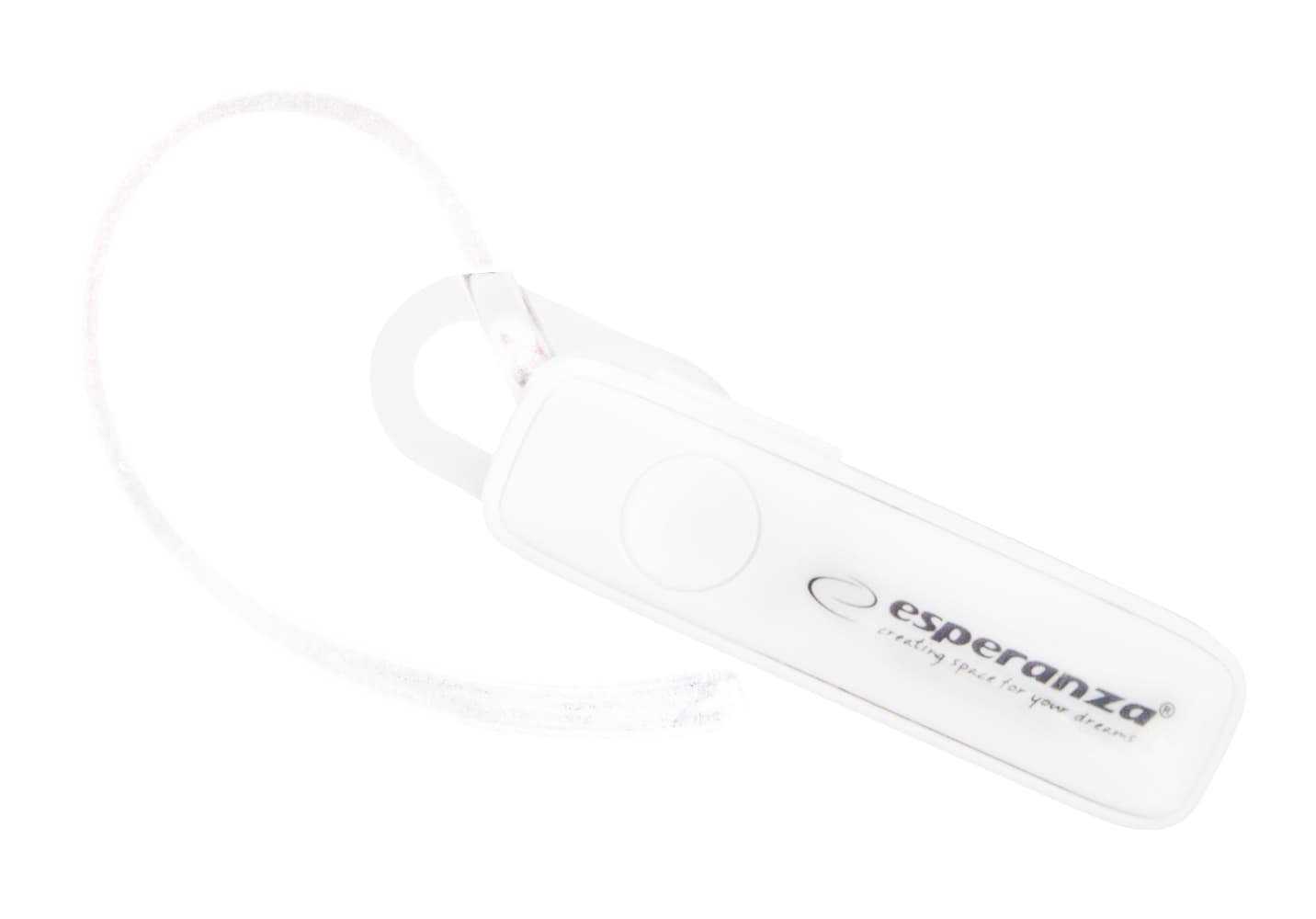 Esperanza Celebes bela Bluetooth slušalka 2