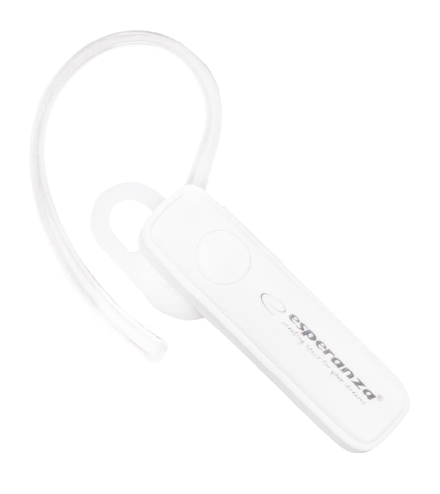 Esperanza Celebes bela Bluetooth slušalka 3