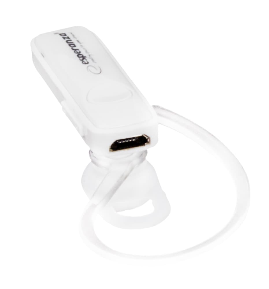 Esperanza Celebes bela Bluetooth slušalka 4