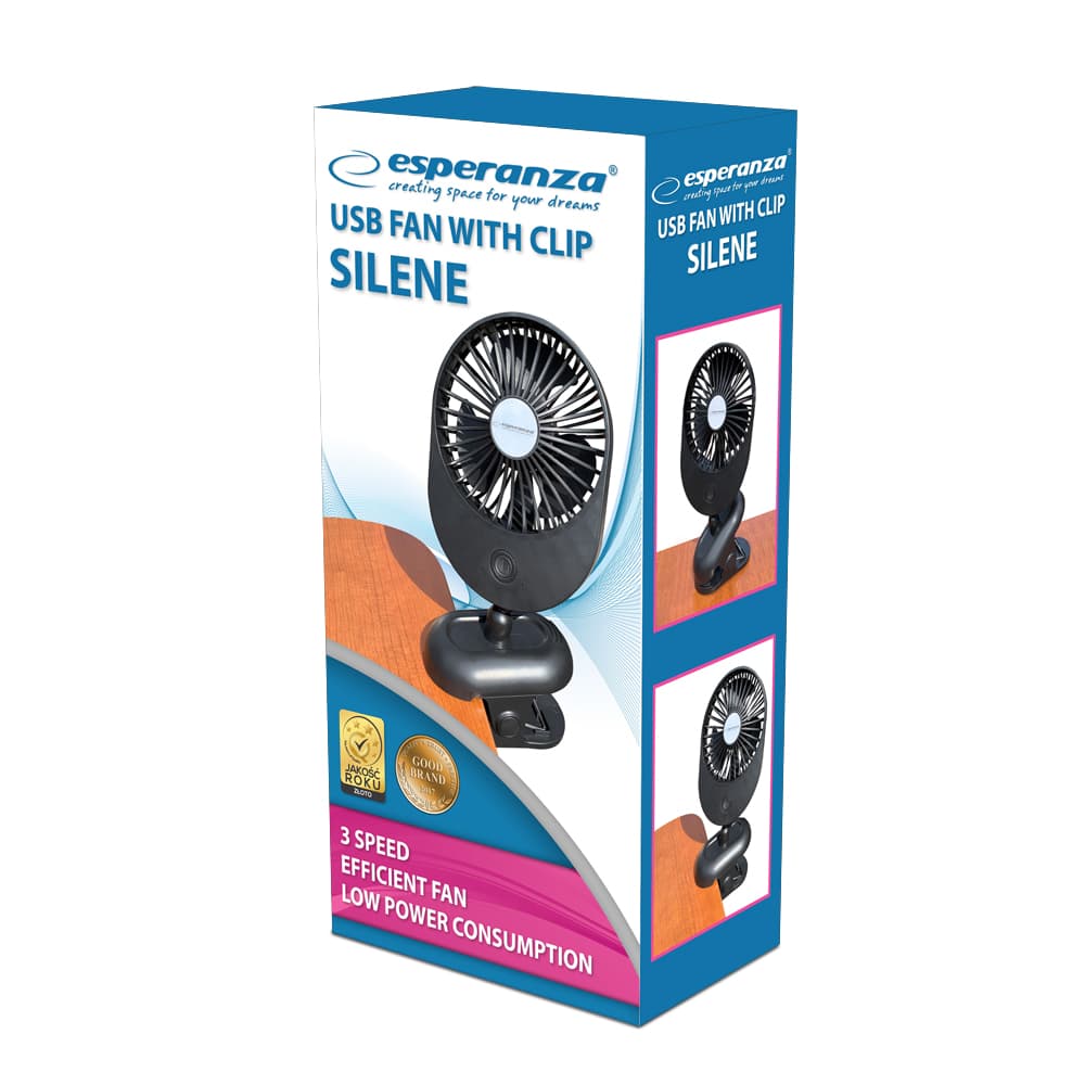 Esperanza SILENE kompaktni USB ventilator 2