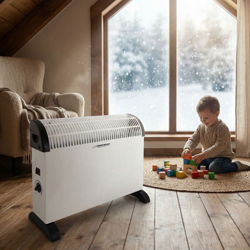 Konvektorski grelnik Esperanza TANAMI 750W/1250W/2000W 4