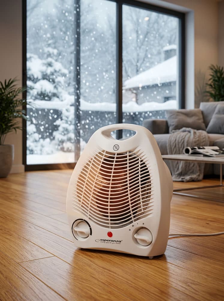 Termoventilator Esperanza GOBI 1000W/2000W, beli 3