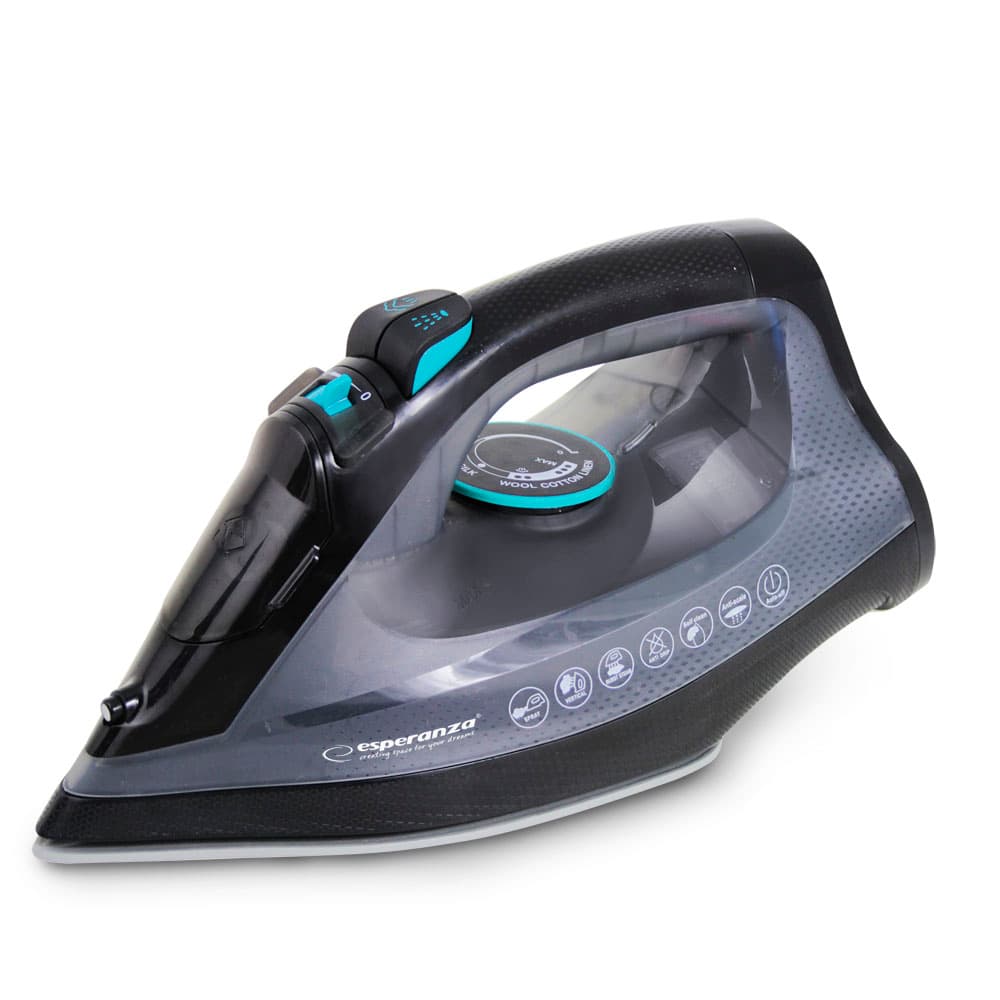 Esperanza Velvet Ceramic EHI010 brezžično parno likalnik, 2600W