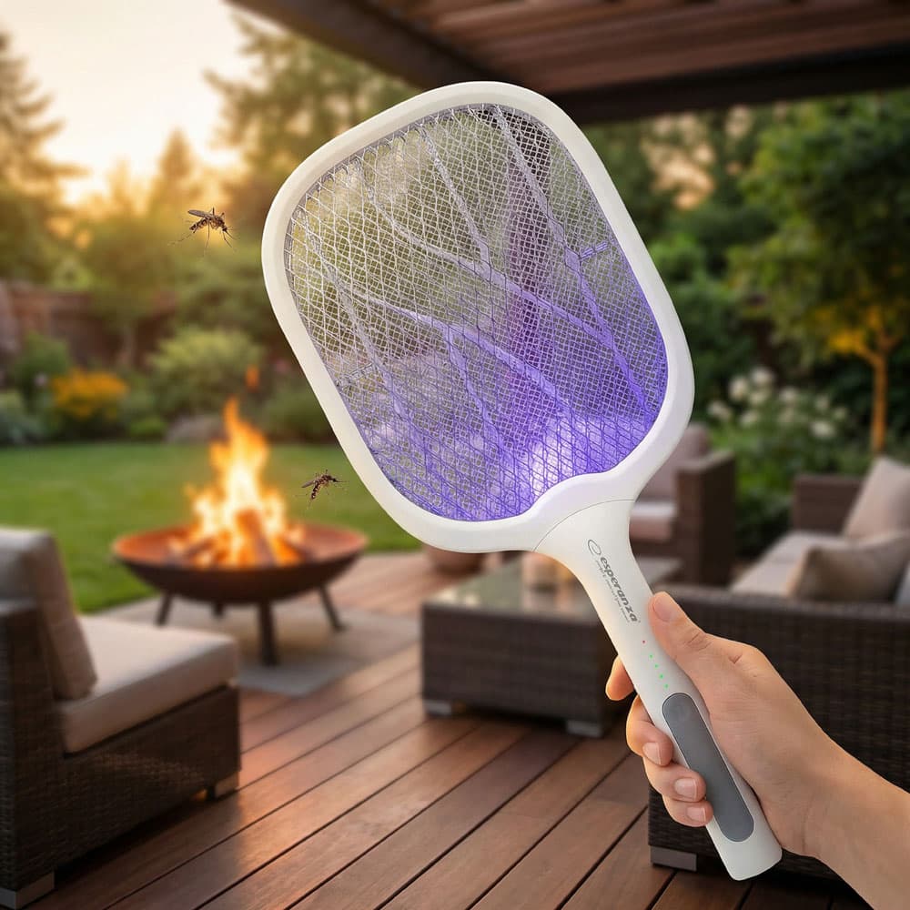Esperanza EHQ011 električna lopatica za žuželke UV BLASTER 7