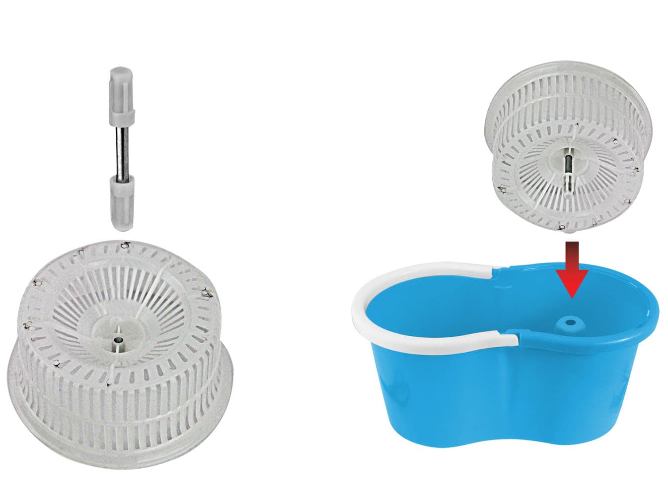Esperanza PERFECT CLEAN EHS005 - Rotacijski mop s kantom 6