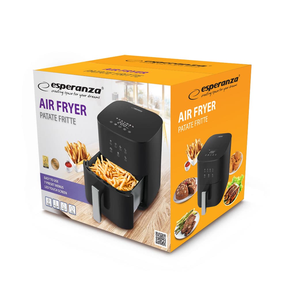 Esperanza Patate Fritte 3.5L - friteza na vroč zrak, 1350W 5