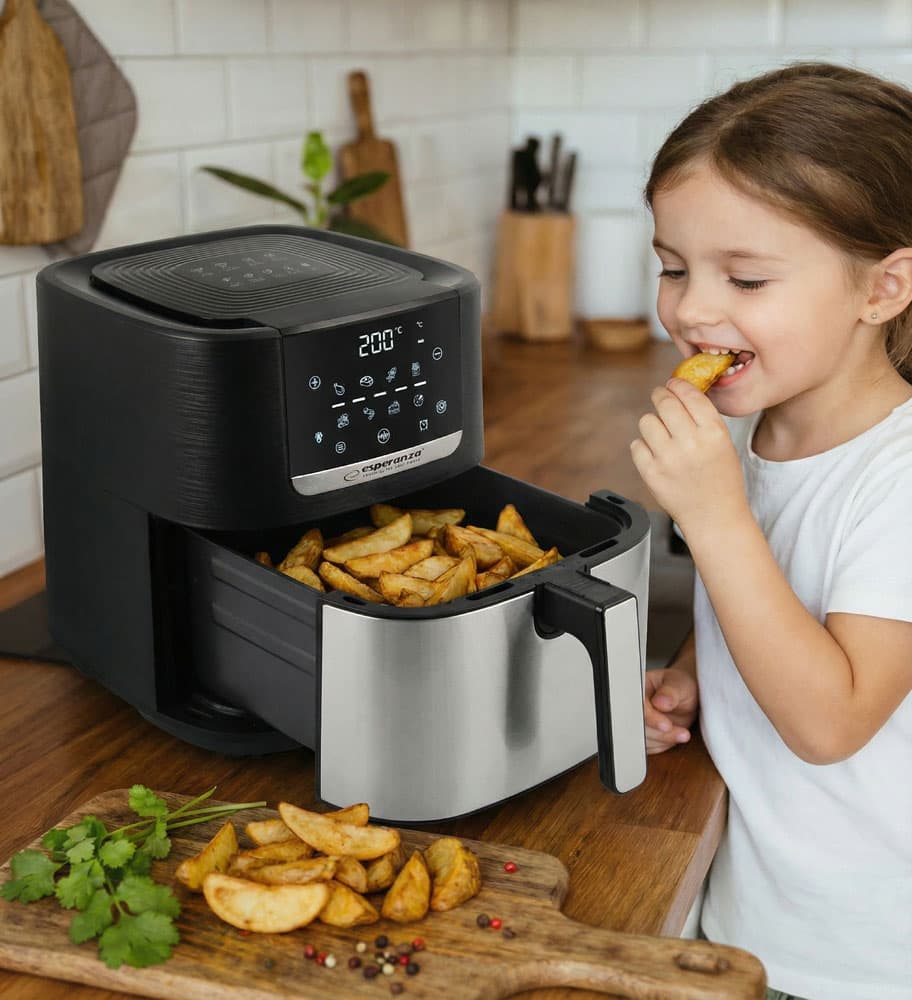 Esperanza Pollo Fritto 8L - friteza na vroč zrak, 1700W 8