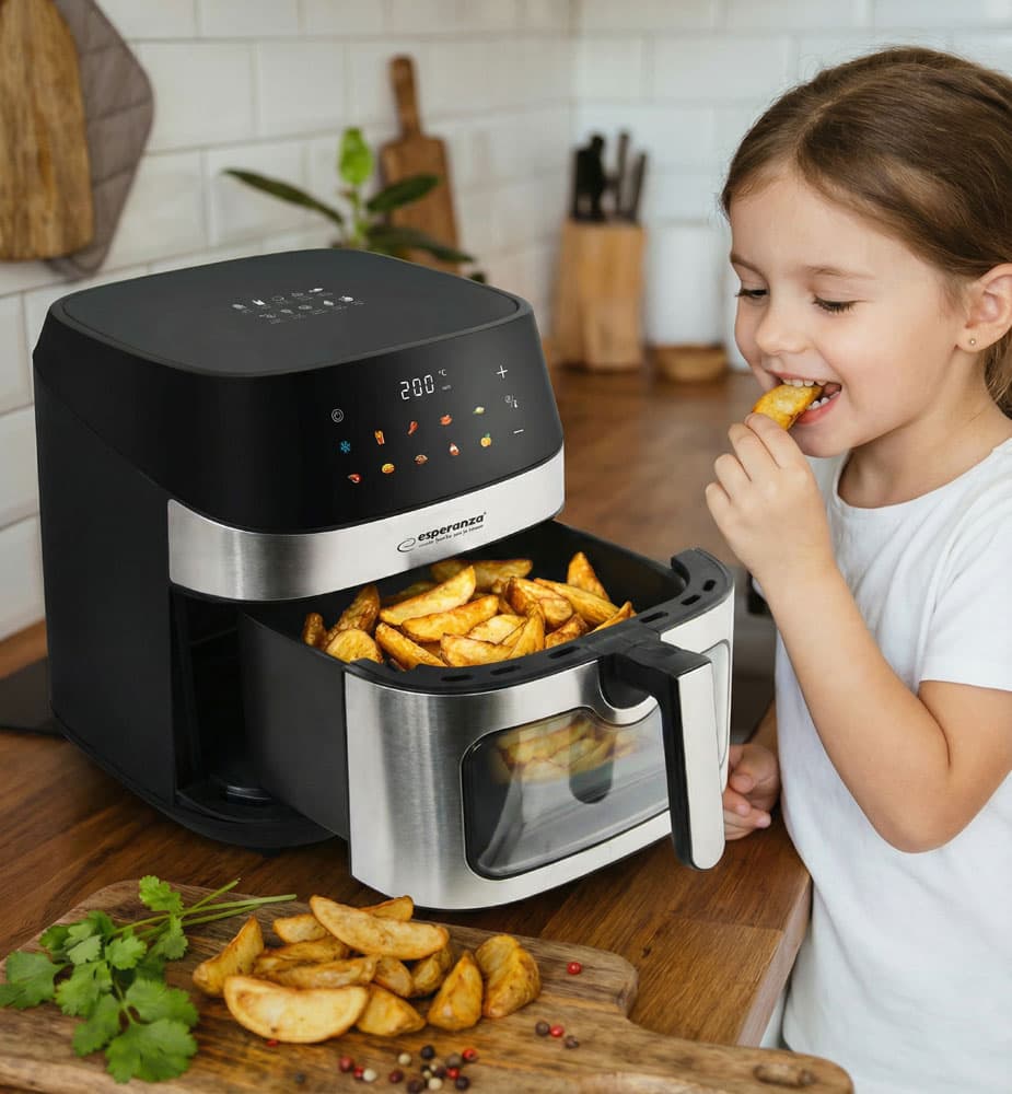 Esperanza Patate al Forno 8L - friteza na vroč zrak, 1600W 8