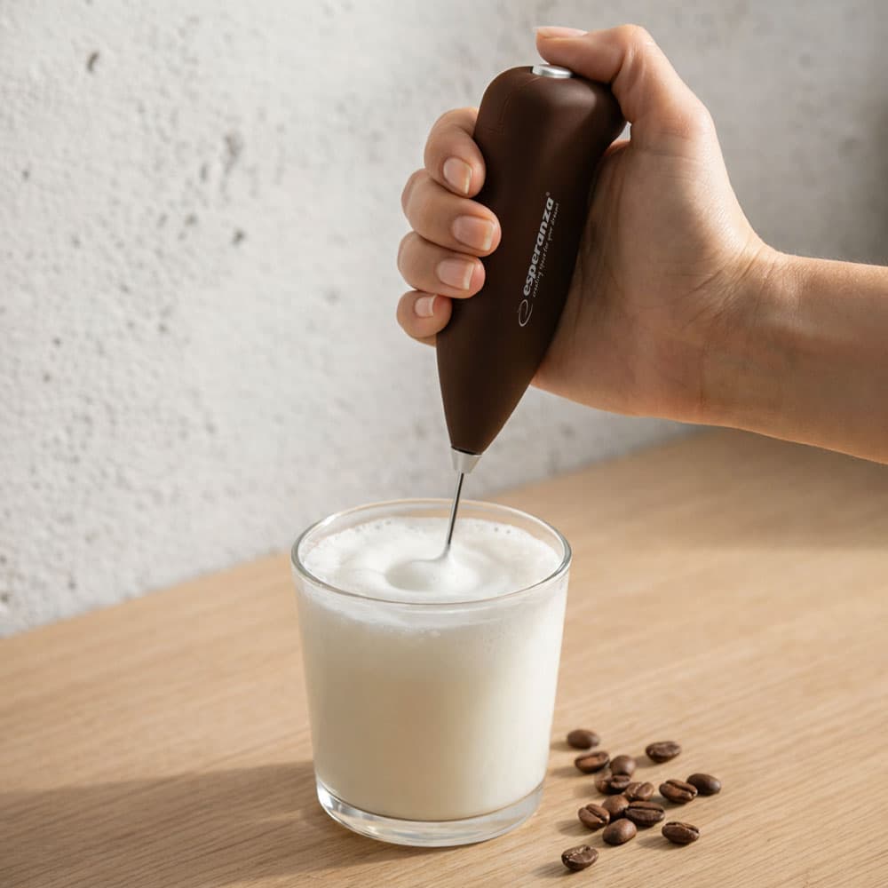 Esperanza Latte ročni penilnik mleka, rjav 3