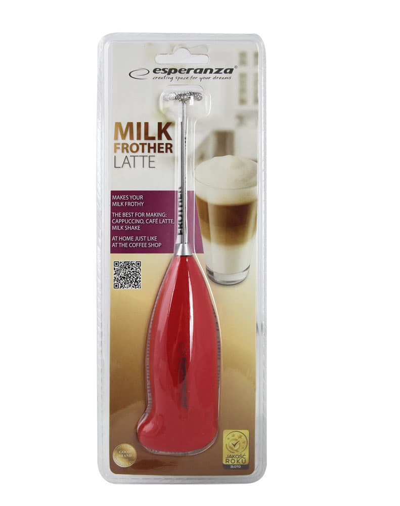 Esperanza Latte ročni penilnik mleka, rdeč 5