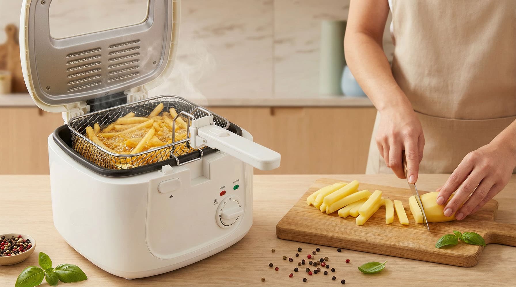 Esperanza EKG012 friteza Spring Roll 2.5L 8