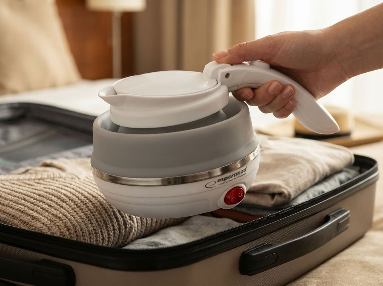 Esperanza sklopni električni čajnik Niagara, 0.5 L 6