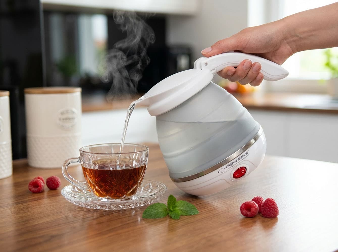 Esperanza sklopni električni čajnik Niagara, 0.5 L 8