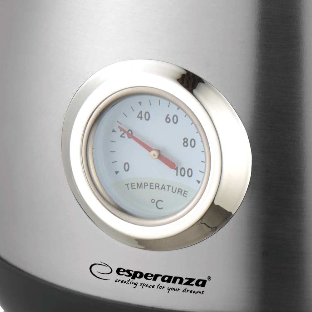 Električni čajnik Esperanza THAMES 1.7 L s termometrom 2
