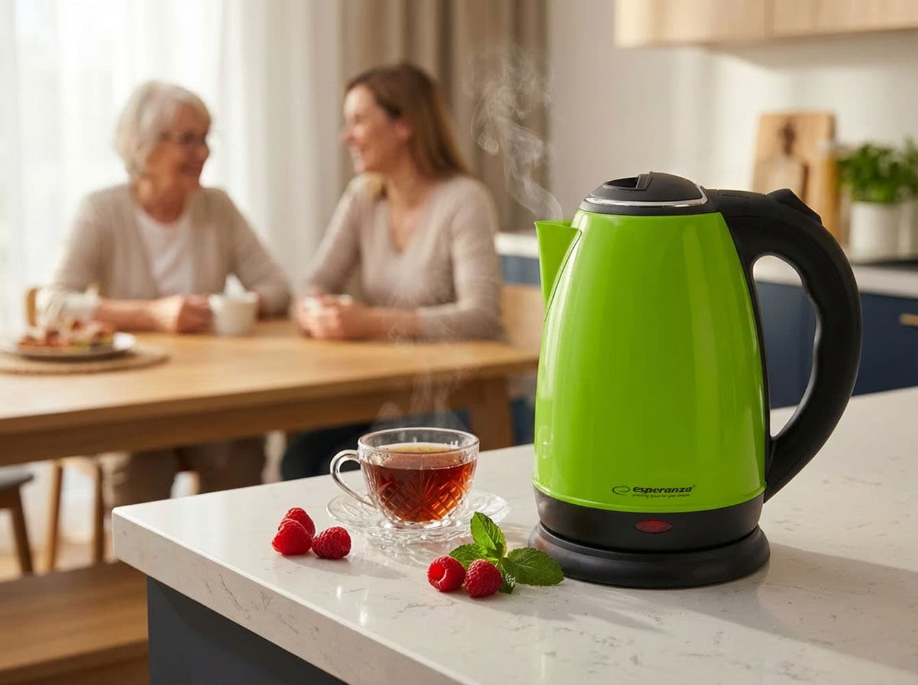 Električni kuhalnik vode Esperanza Victoria 1.8 L, zelen 4