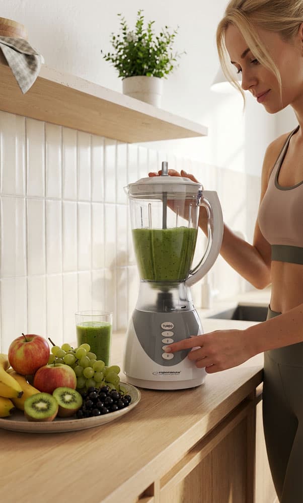 Esperanza PIÑA COLADA - sivi blender s steklenico (350W) 5