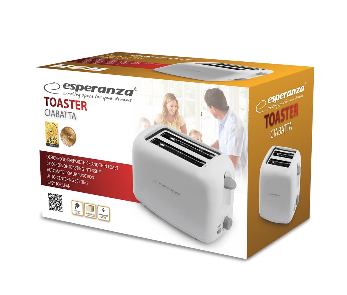 Esperanza EKT002 – toaster CIABATTA 2