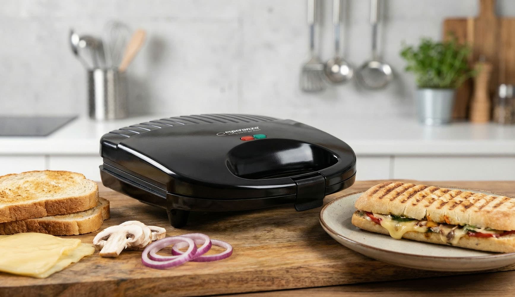 Esperanza TORTILLA toaster za sendviče, 1000W 5