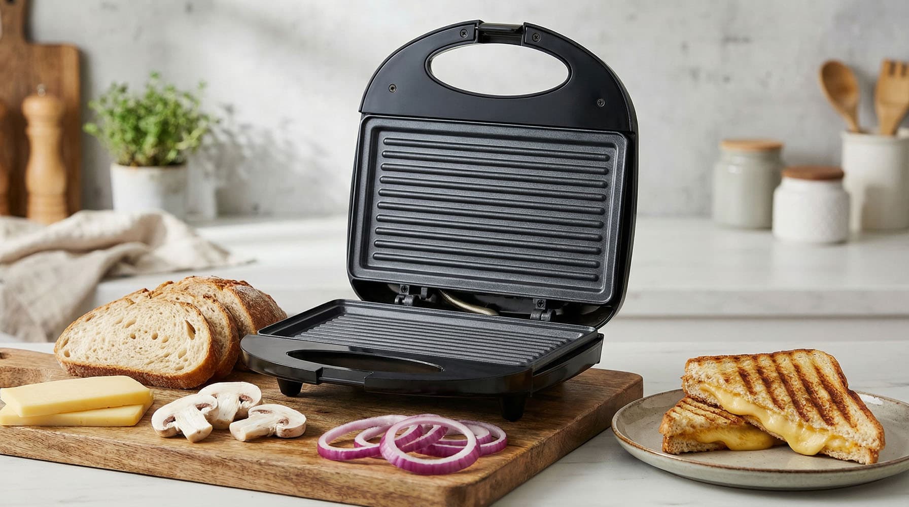Esperanza TORTILLA toaster za sendviče, 1000W 6