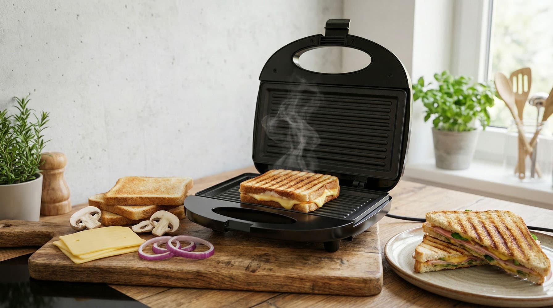 Esperanza TORTILLA toaster za sendviče, 1000W 8