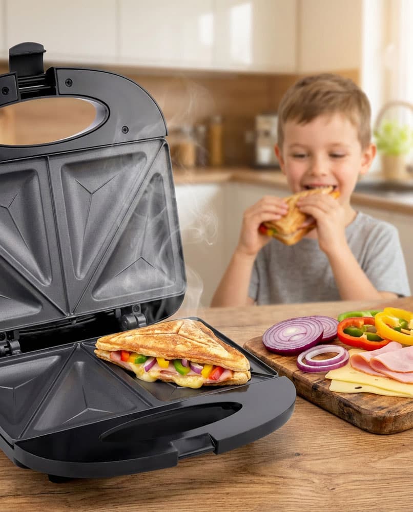 Esperanza EKT011 Toster za sendviče Asiago, 1000W 6
