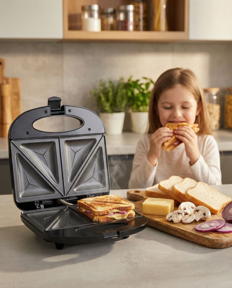 Esperanza EKT011 Toster za sendviče Asiago, 1000W 7