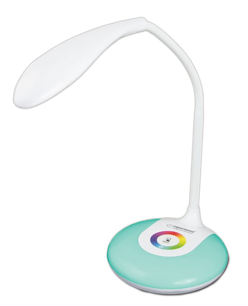 Esperanza ELD102 LED namizna svetilka z RGB 2