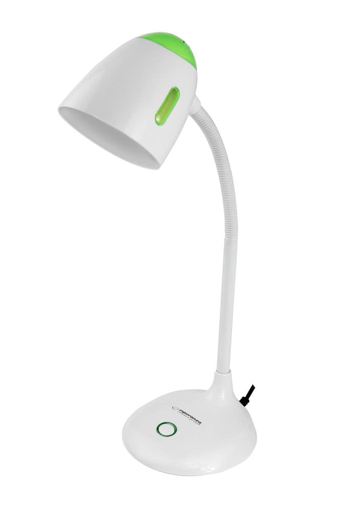 Namizna svetilka Esperanza Electra ELD110G, E27, zelena
