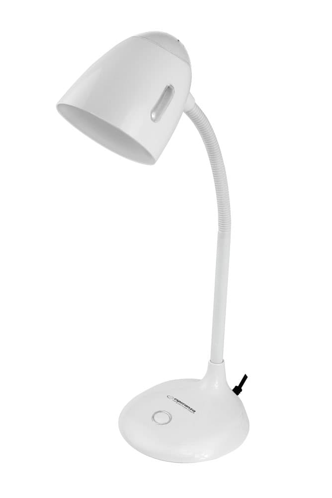 Namizna svetilka Esperanza Electra ELD110W, E27, bela