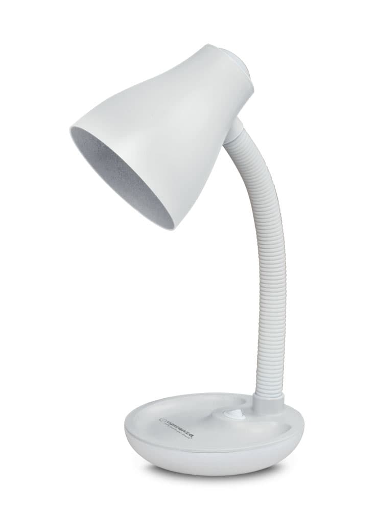 Namizna svetilka Esperanza Atria ELD114W, E27, bela