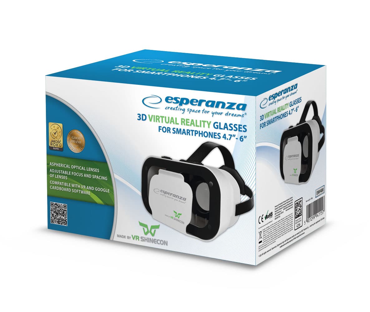 Esperanza EMV400 Shinecon VR 3D očala 5
