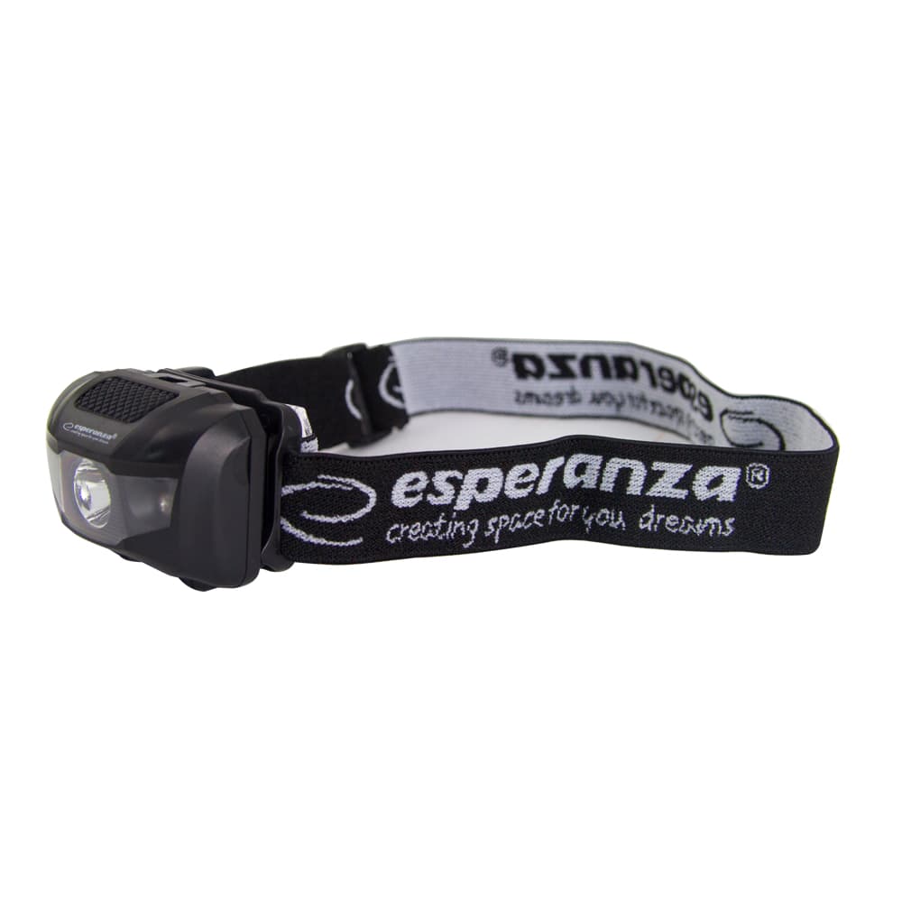 Esperanza ANTLIA naglavna LED svetilka, XPE LED 5W, 150 lm, 100m