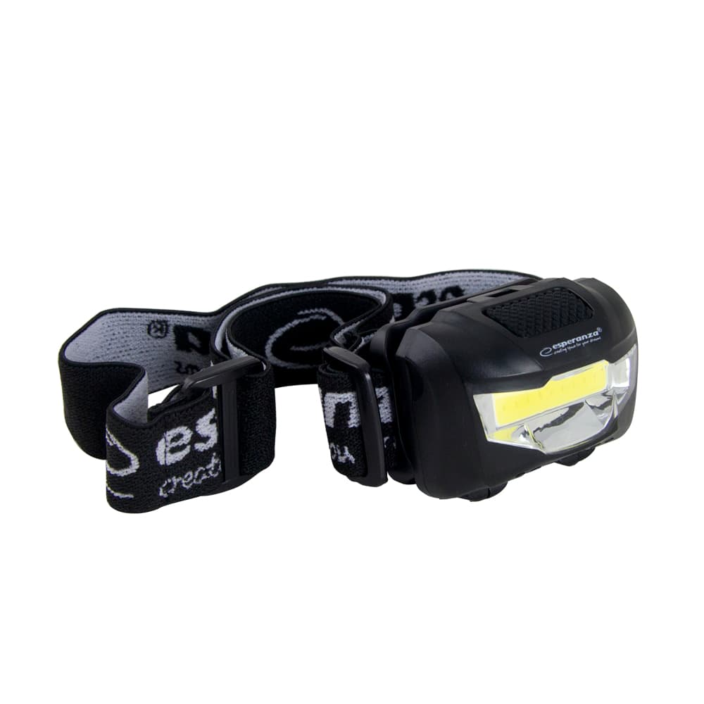 Naglavna LED svetilka Esperanza CRATER, COB LED, 100 lm, 3 načini 4