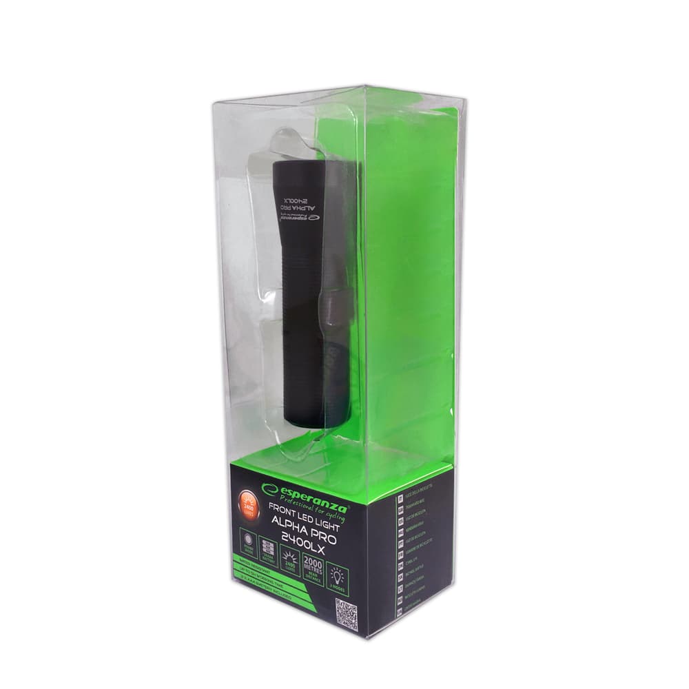 Esperanza EOT057 Alpha Pro, profesionalna LED luč za kolo, 2400 lx 8