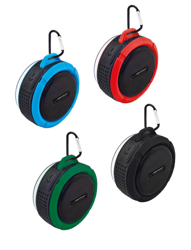 Esperanza Bluetooth zvočnik Country, črno-rdeč 2