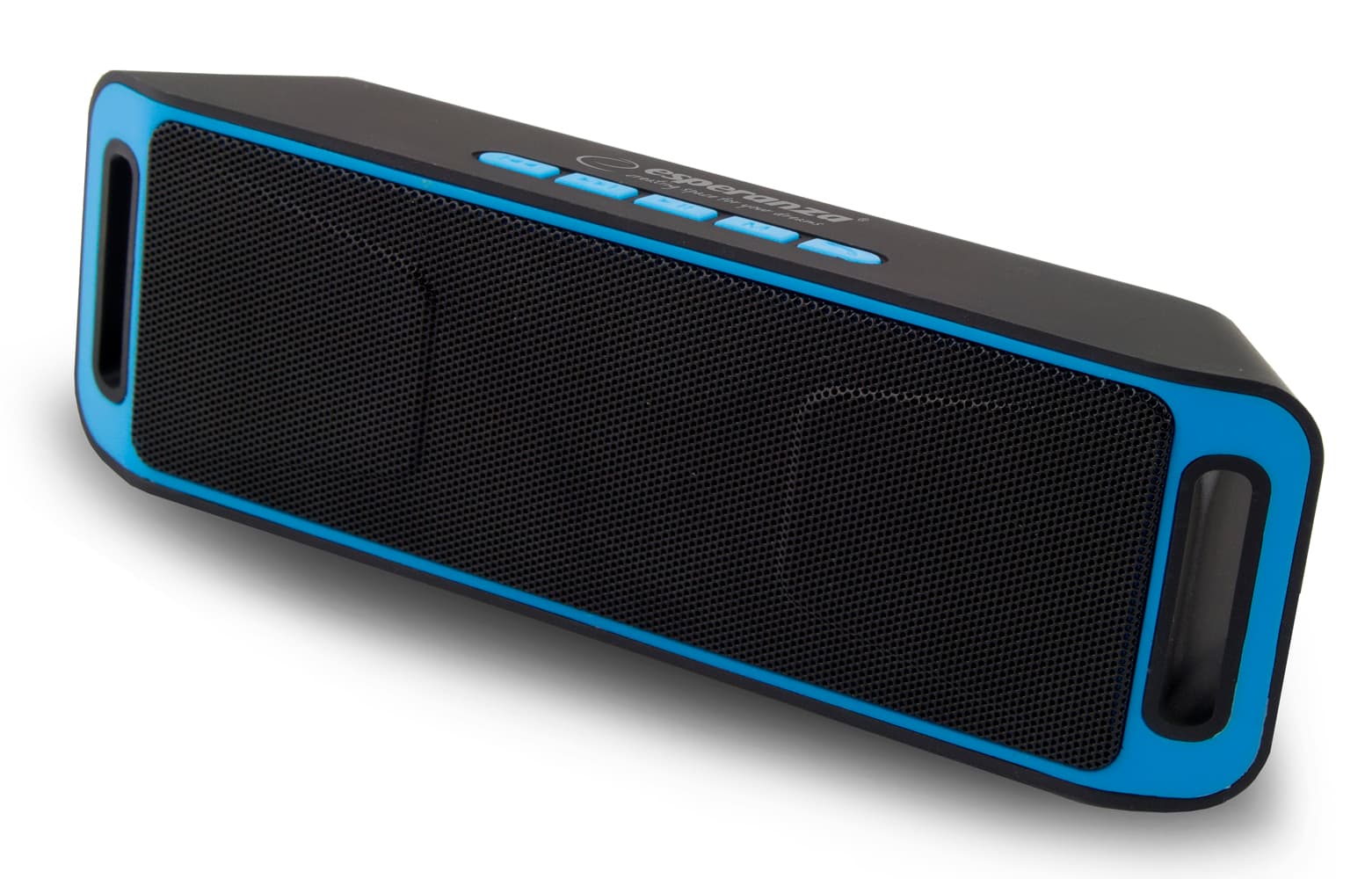 Esperanza FOLK Bluetooth zvočnik FM radio, črno-modra 2