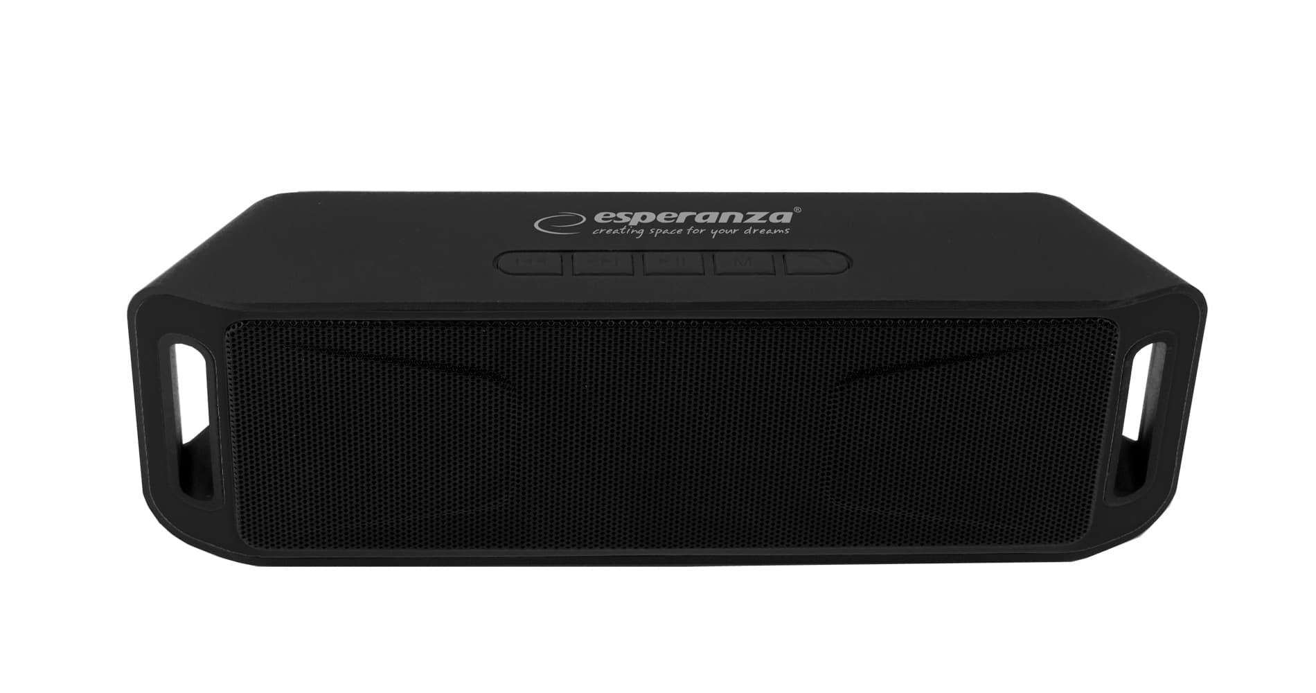 Esperanza FOLK Bluetooth zvočnik FM radio, črno-črn