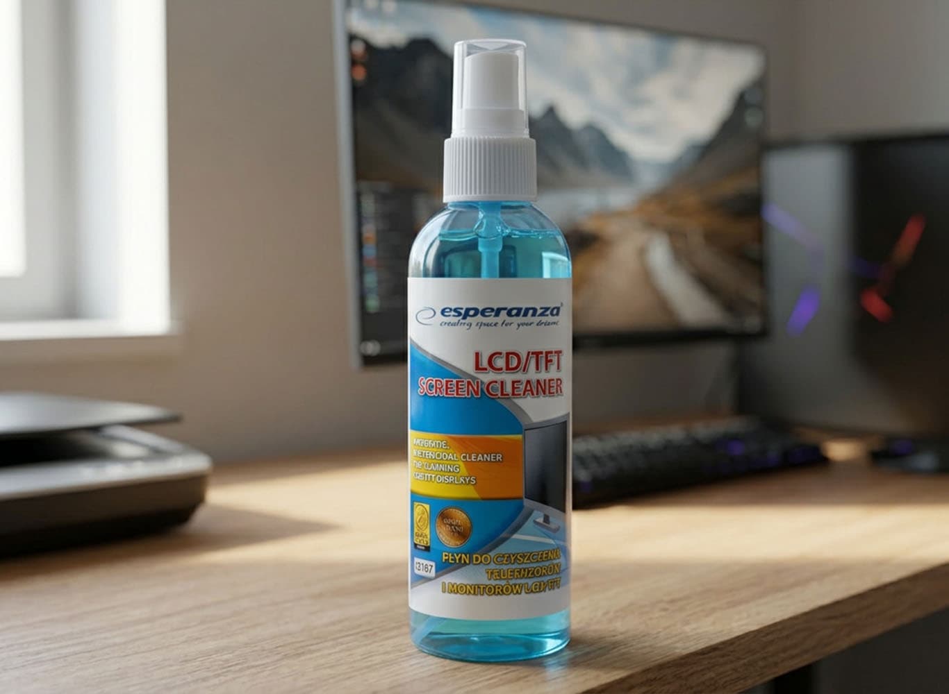 Čistilo za zaslone LCD/TFT Esperanza ES107, 100ml 4