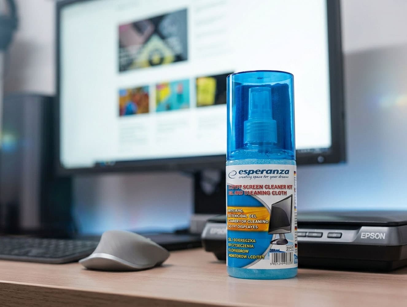 Esperanza ES121 gel za čiščenje LCD/TFT z mikrovlakni 5