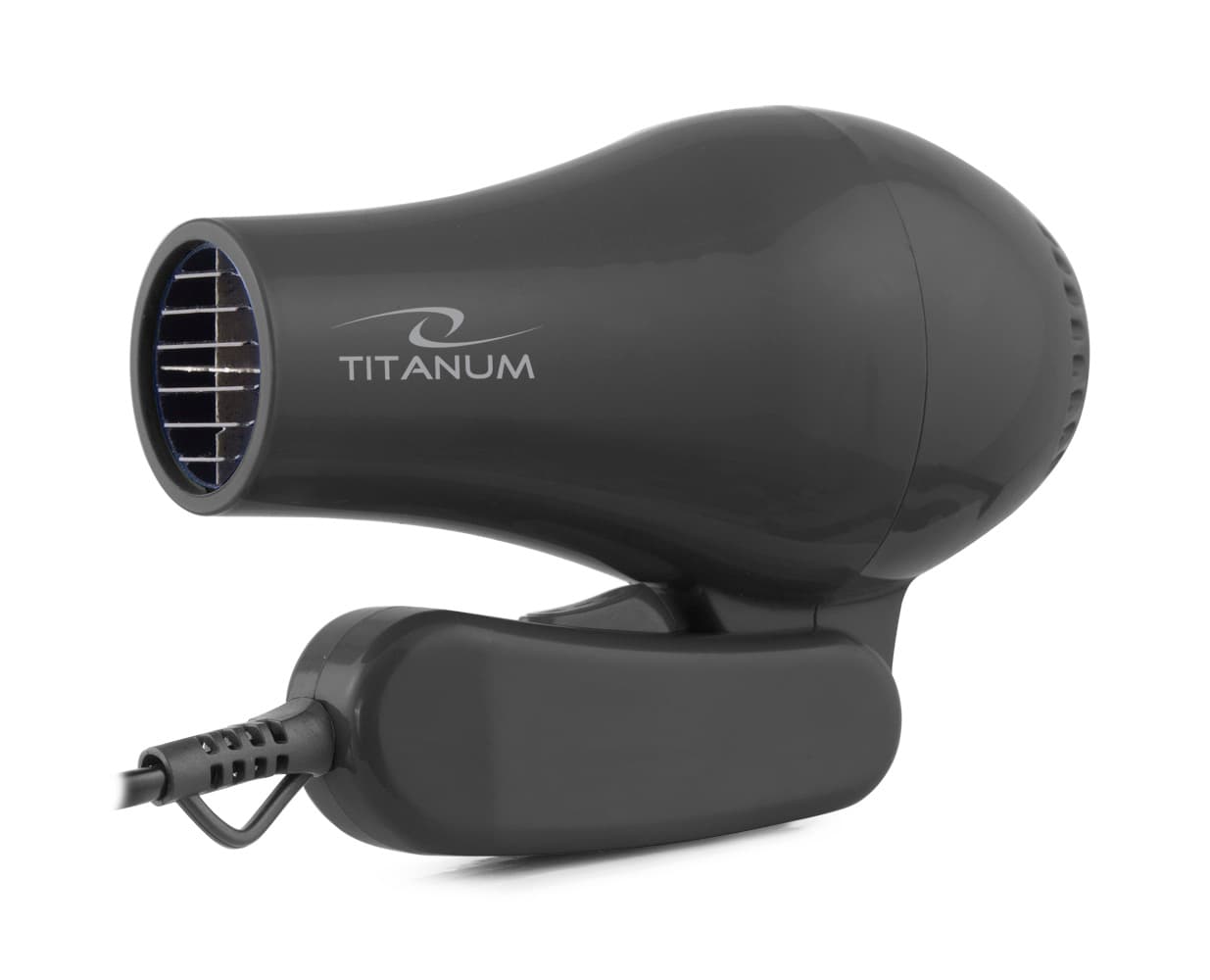 Titanum GAIA TBH003K Črna, zložljiva potovalna fen 2