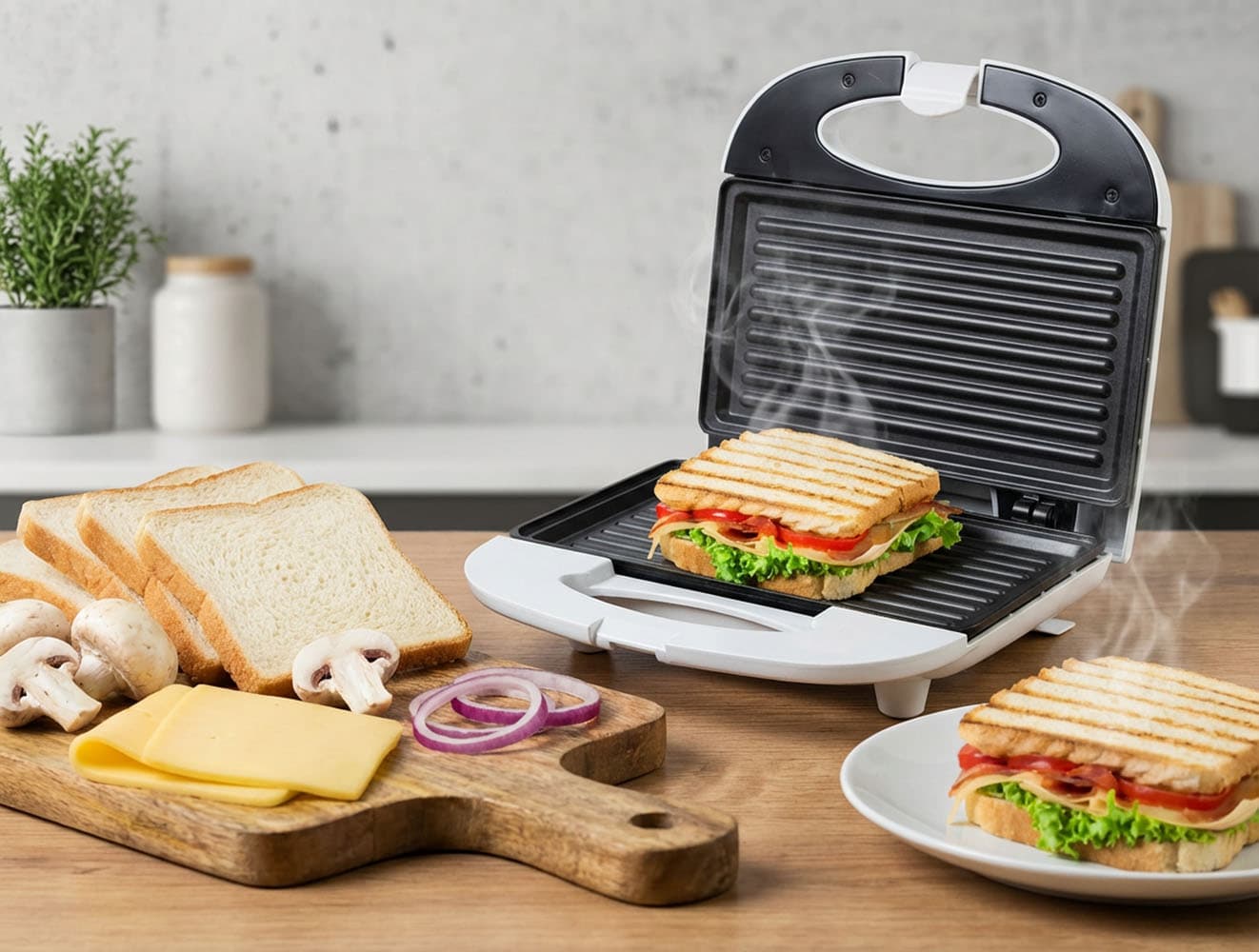 Titanum Panini žar za sendviče 700W 8