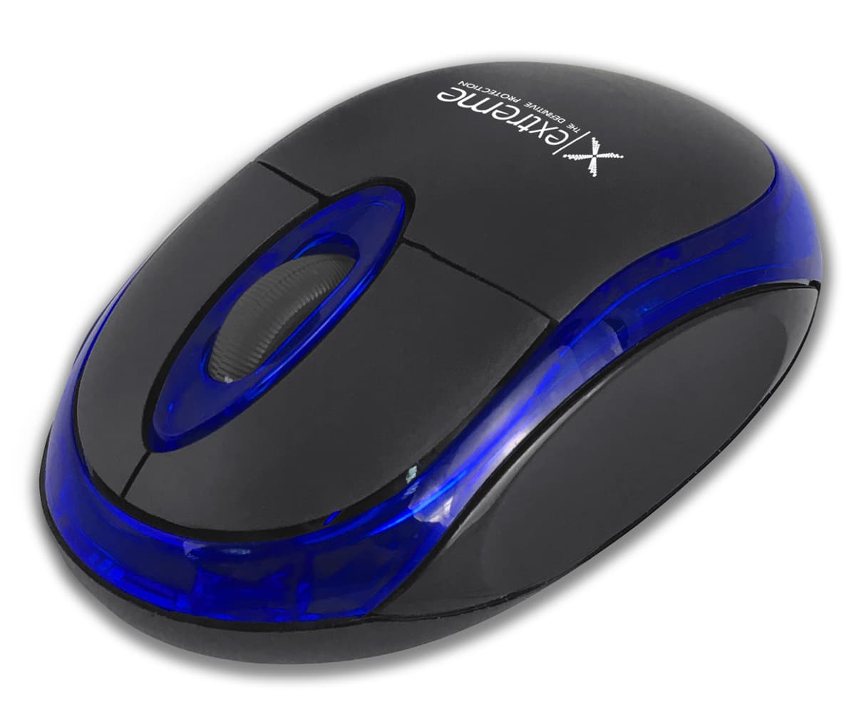 Extreme XM106B Brezžična miška, Bluetooth, 3D optična, modra