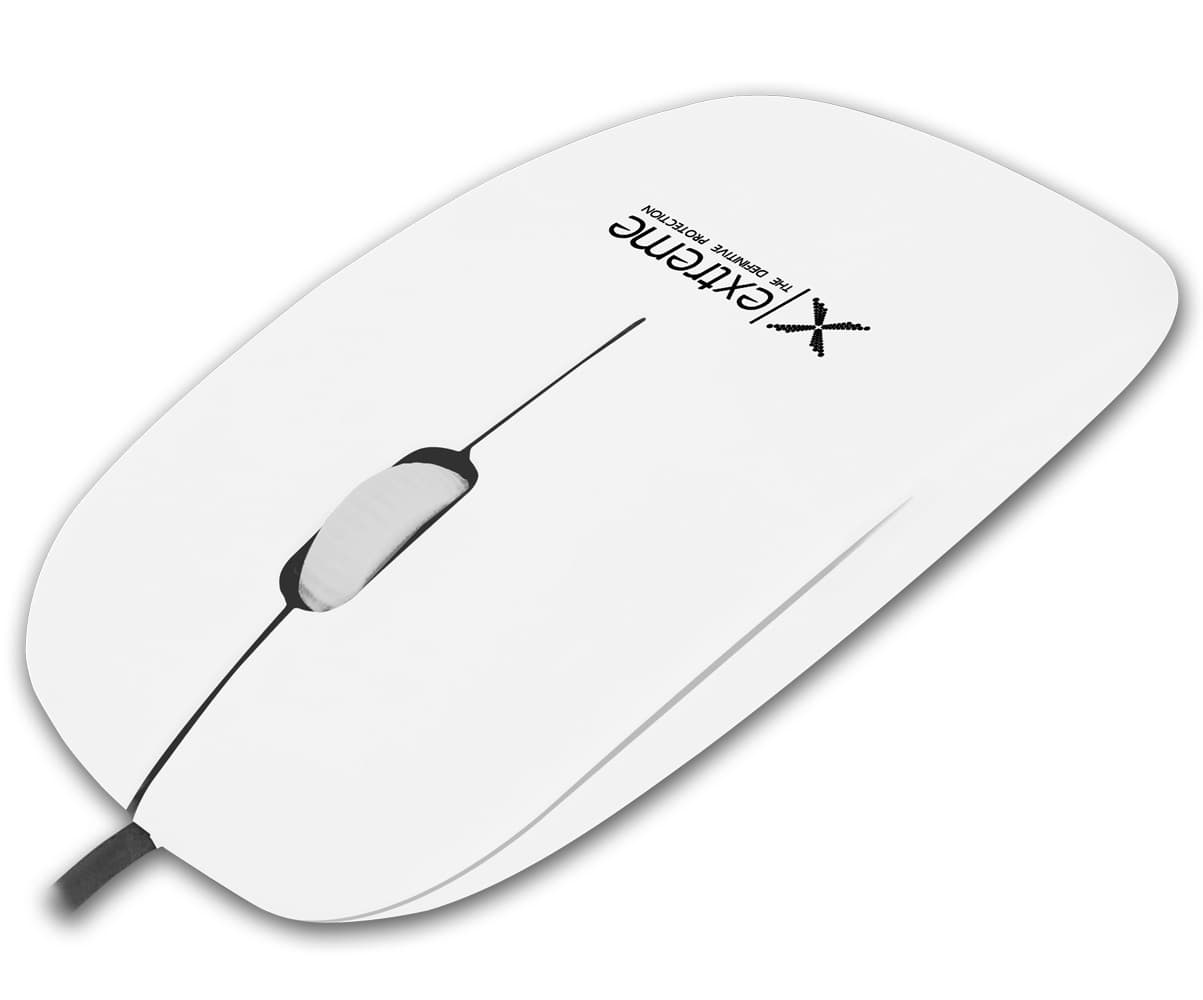 Extreme XM111W Žična miška, USB-C, 3D optična, bela, Lacerta