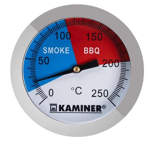 Kaminer Termometer za žar in</strong> smoker, nerjaveče jeklo